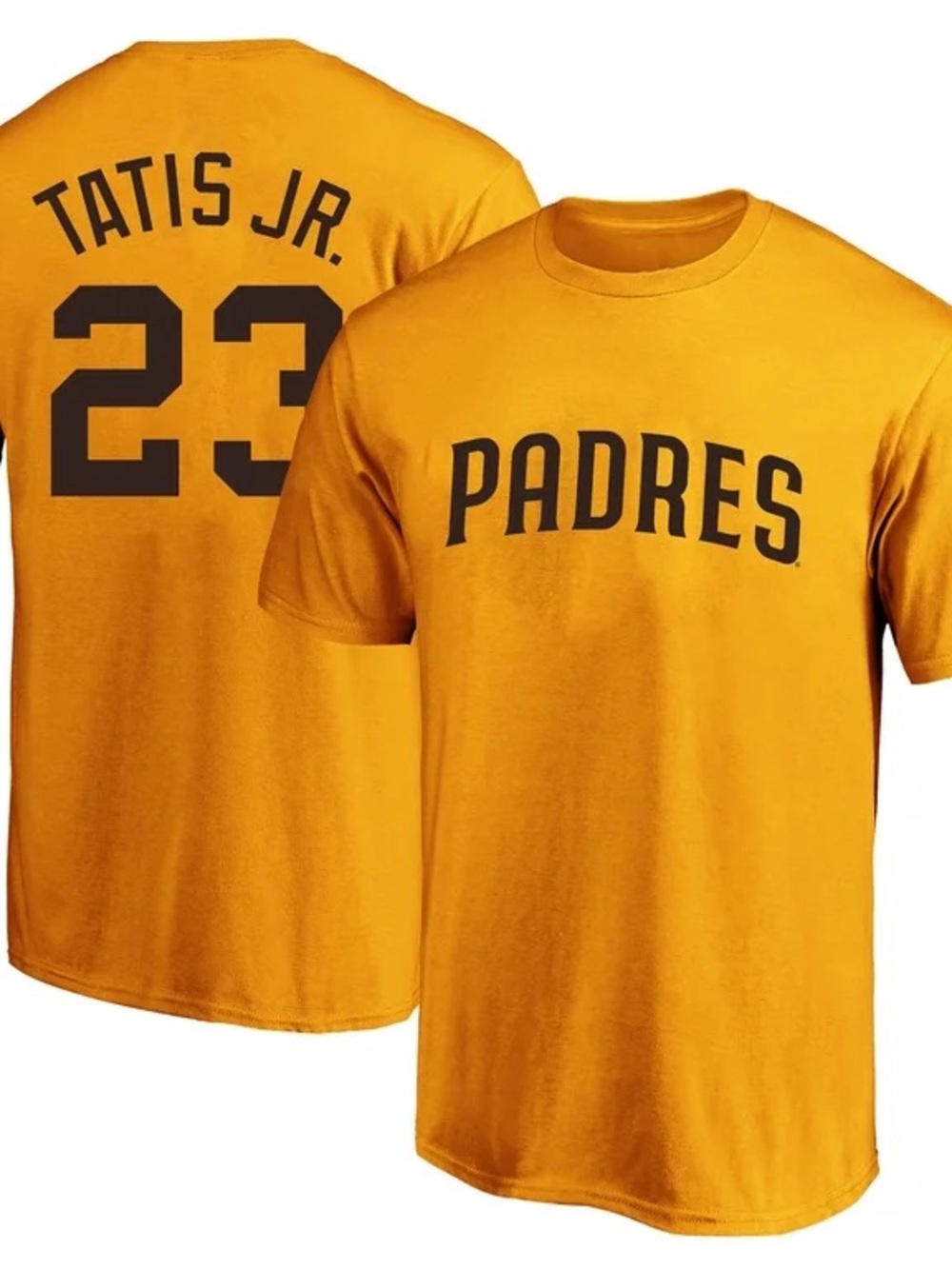 💛 Fanatics Gold Tatis Jr. 23 Short-Sleeve Tee